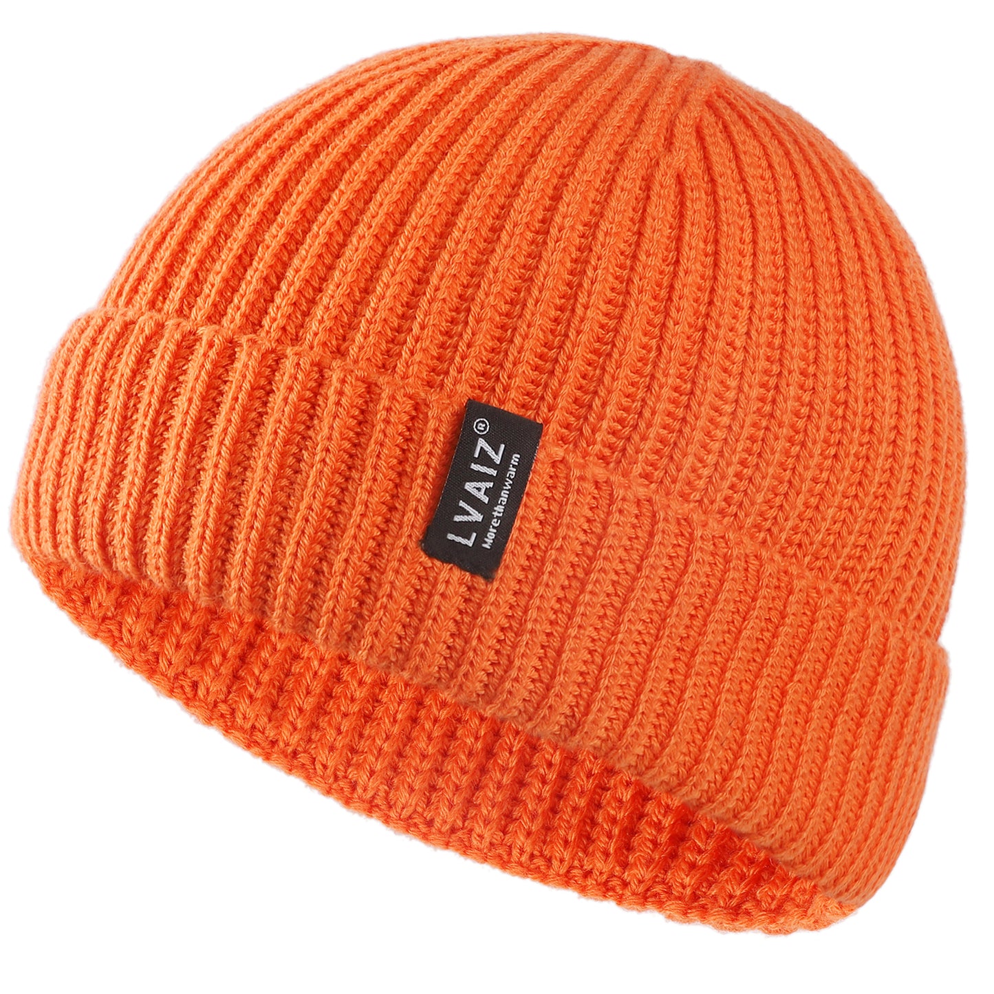 Knitted Wool Short Cuffed Skull Beanies