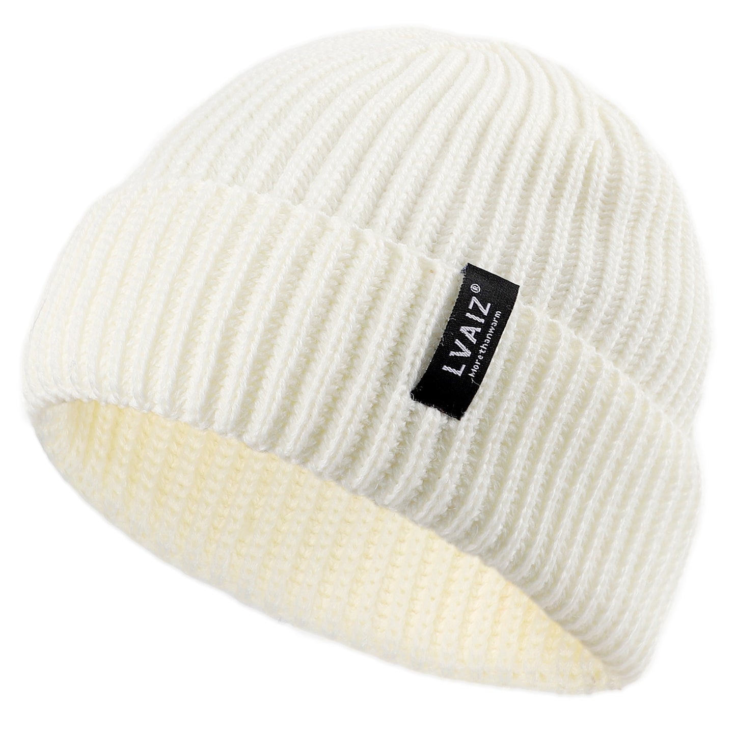 Knitted Wool Short Cuffed Skull Beanies