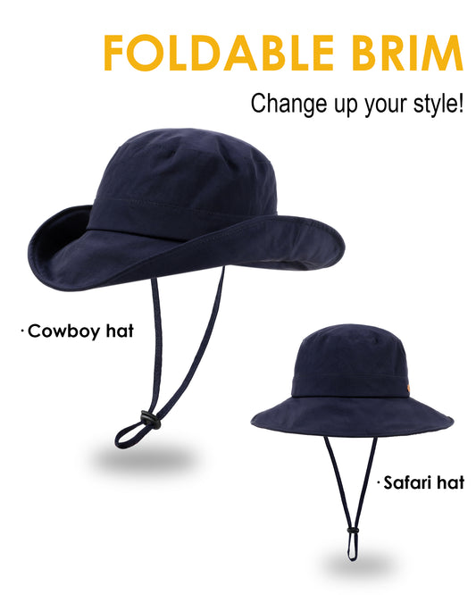 Foldable Brim Rain Hat