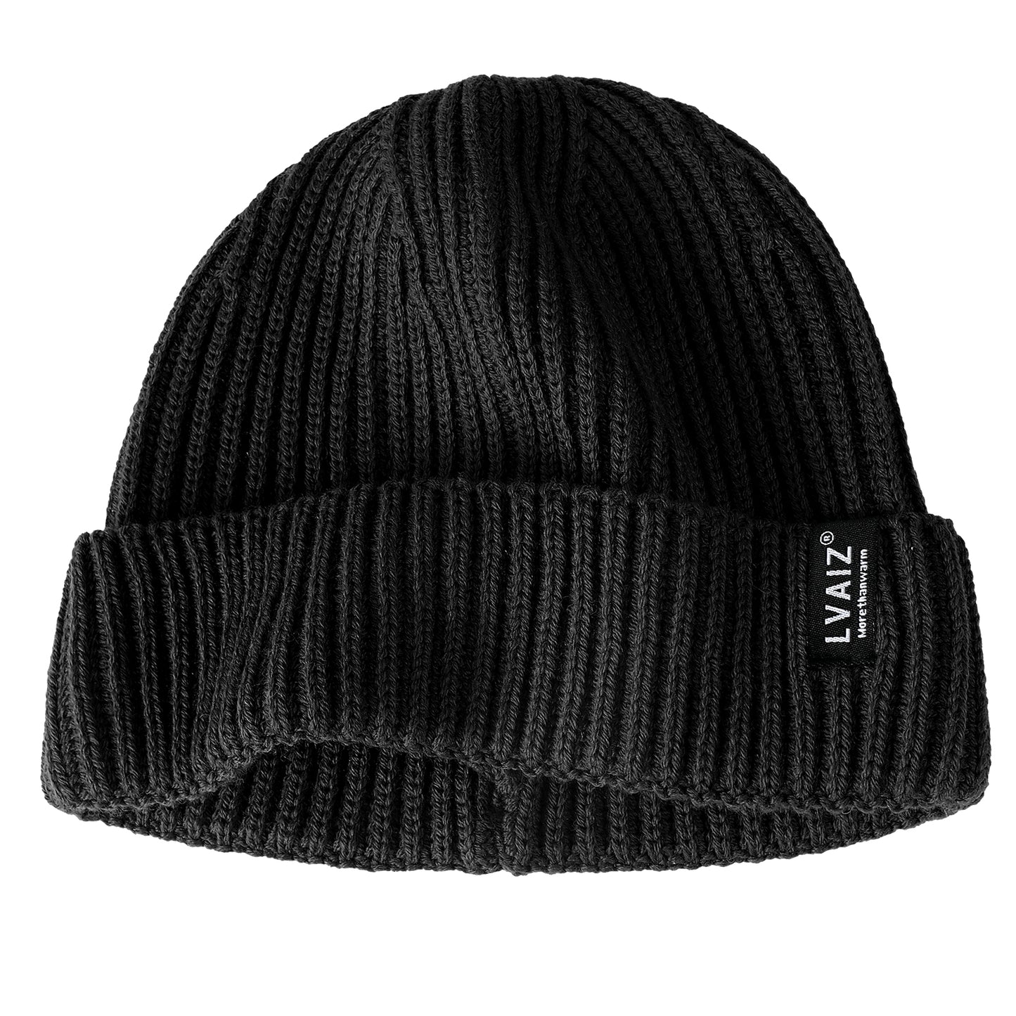 Knitted Wool Short Cuffed Skull Beanies
