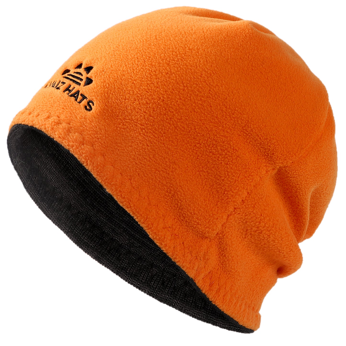 Reversible Fleece Lined Knitted Beanie
