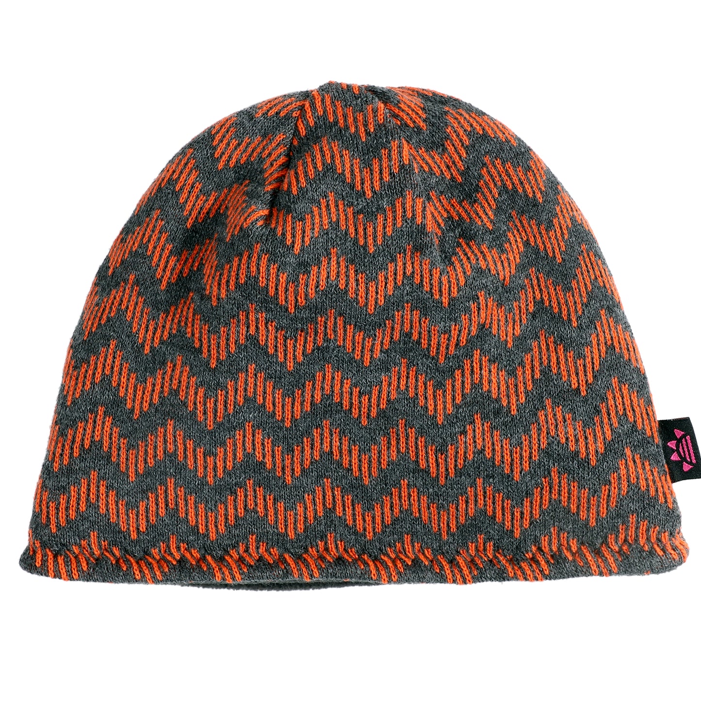 Striped Reversible Fleece Lined Knitted Beanie