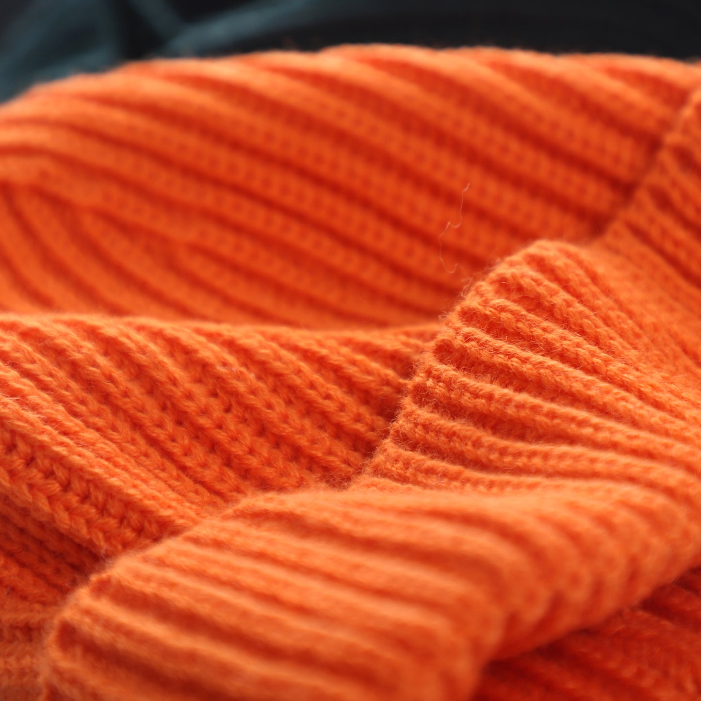 Knitted Wool Short Cuffed Skull Beanies