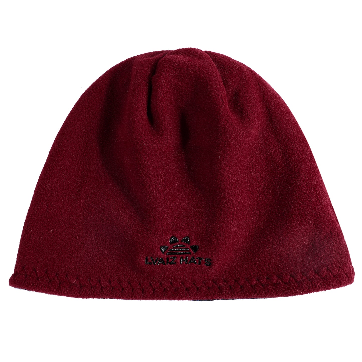 Striped Reversible Fleece Lined Knitted Beanie