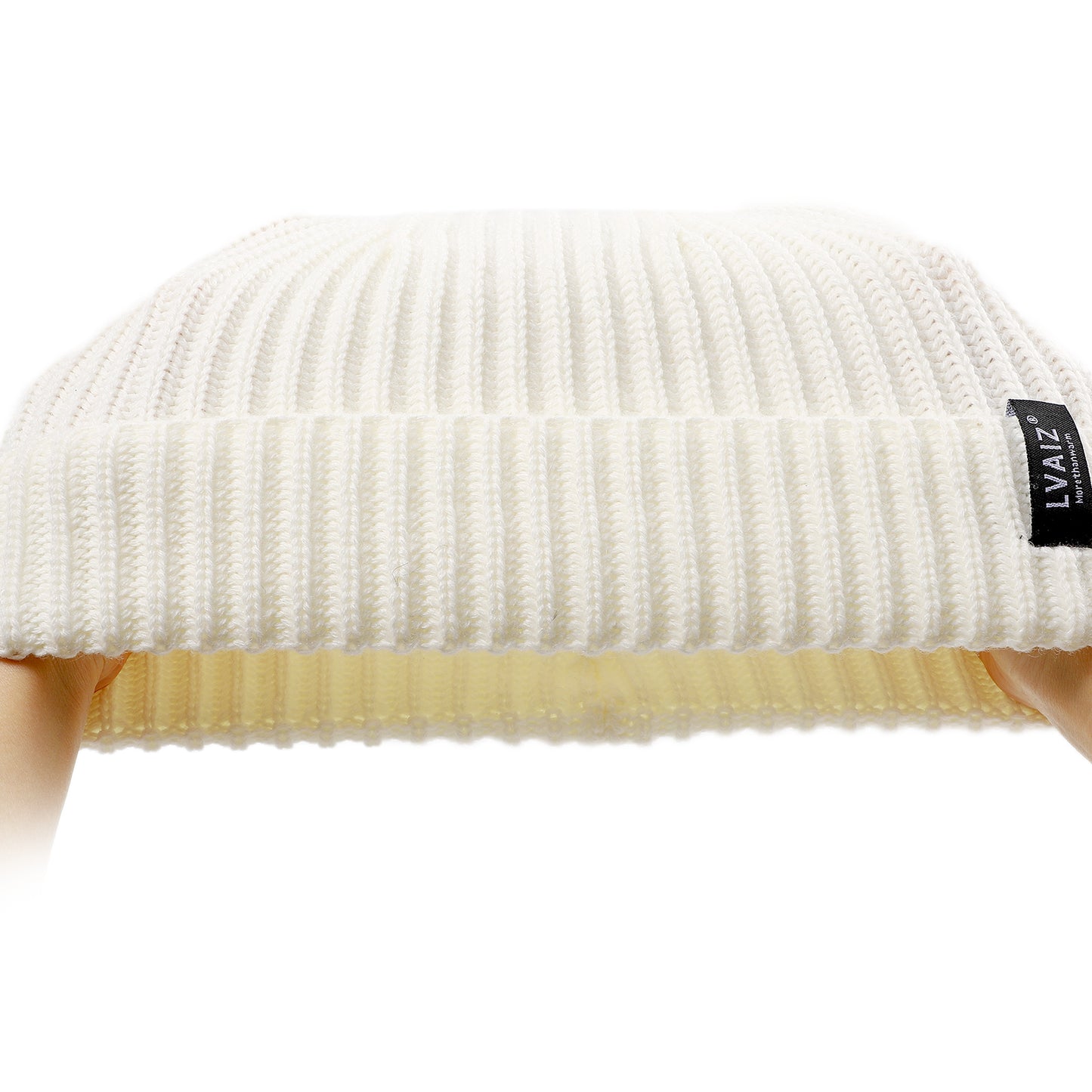Knitted Wool Short Cuffed Skull Beanies
