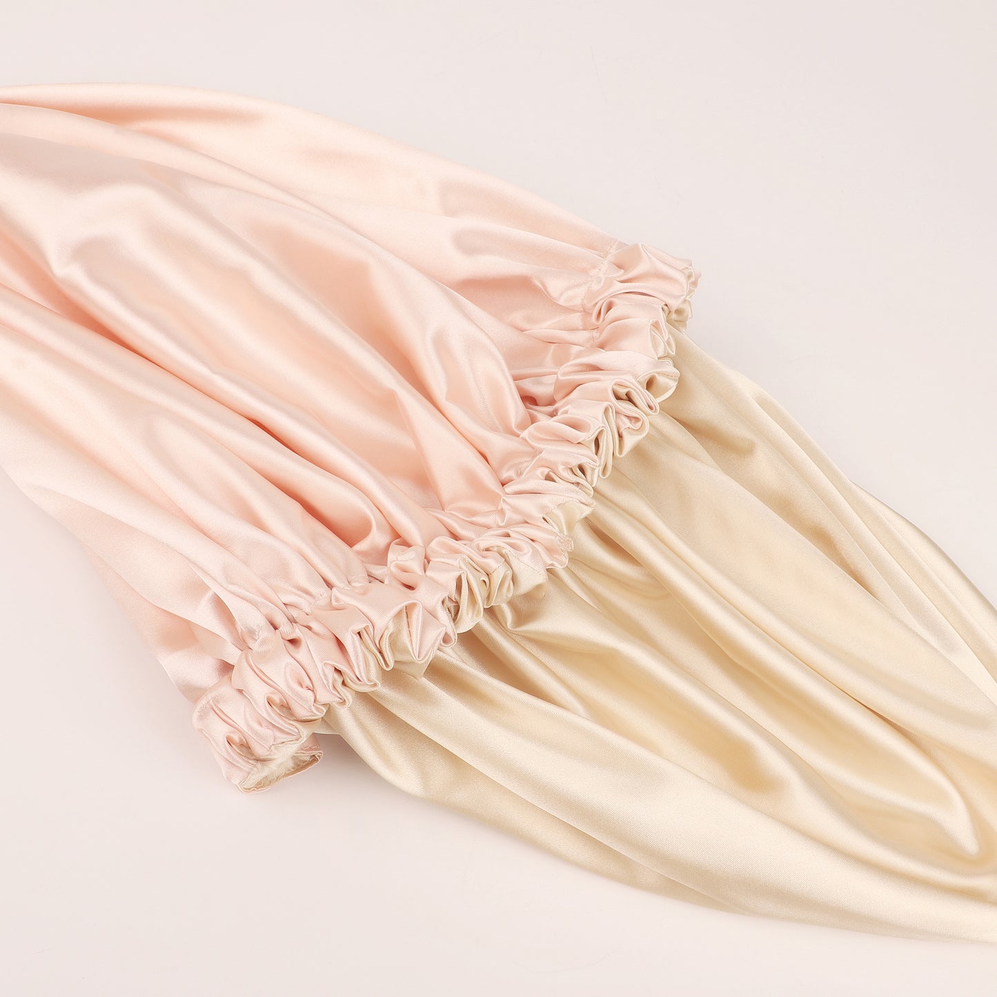Satin Lined Reversible Double Layer Sleeping Hat