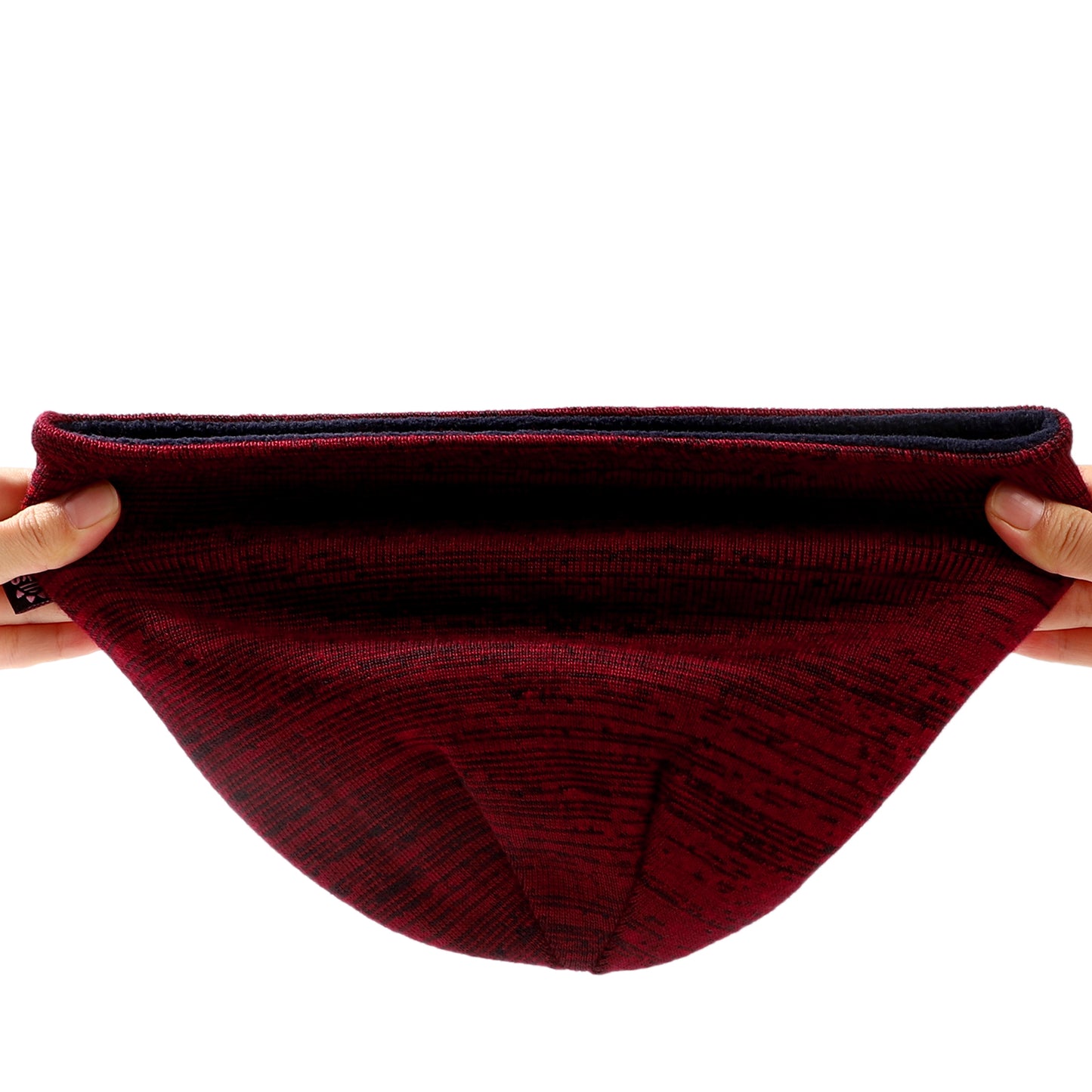 Reversible Fleece Lined Knitted Beanie
