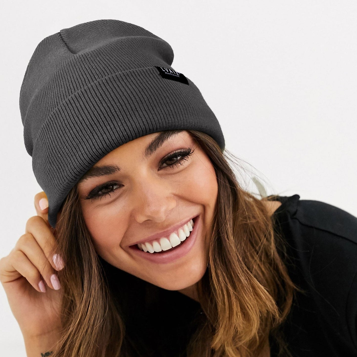 Satin Cuffed Beanie