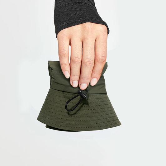 Foldable Summer Floppy Waterproof Bucket  Sun Hat