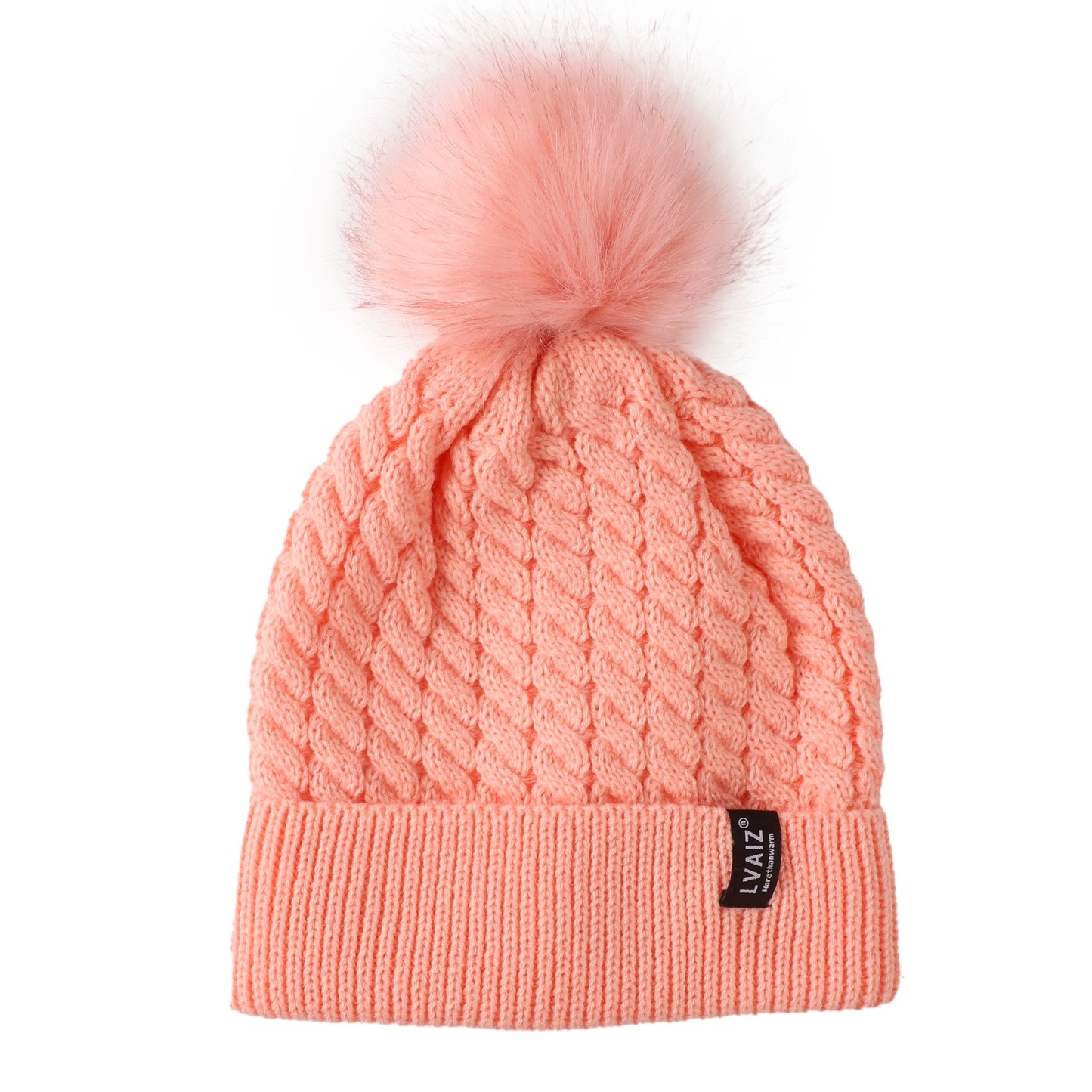 Pom Satin Lined Beanie