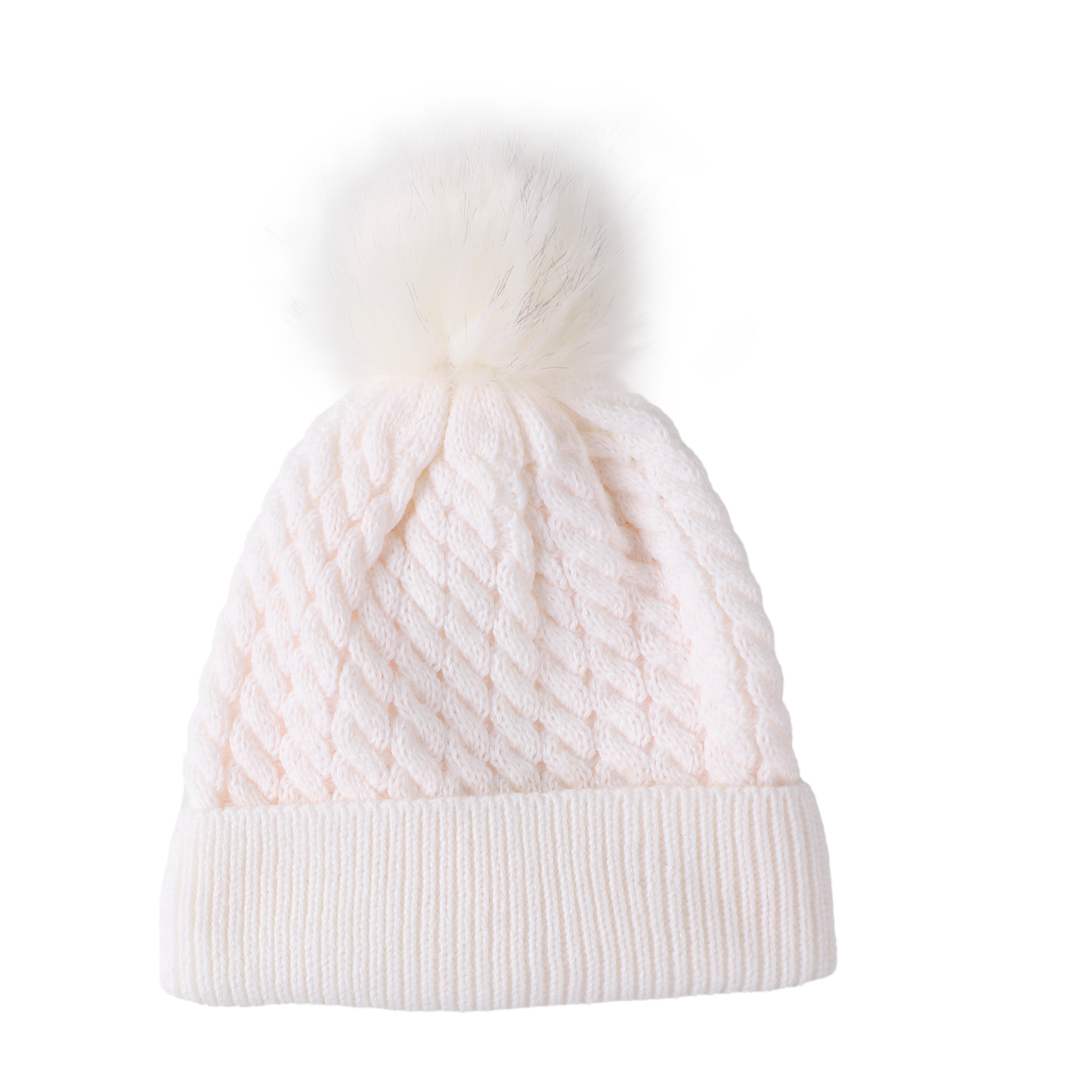 Pom Satin Lined Beanie