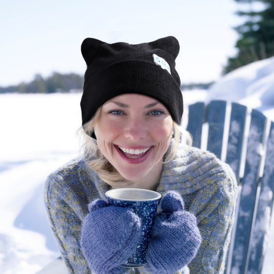 Cat Ear Knit Beanie