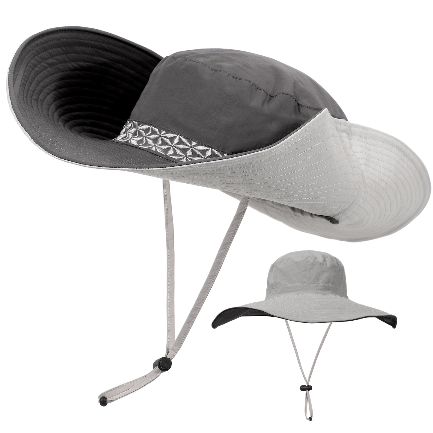 Wide Brim Reversible  Sun Hat