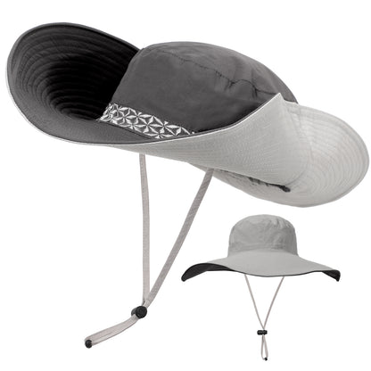 Wide Brim Reversible  Sun Hat