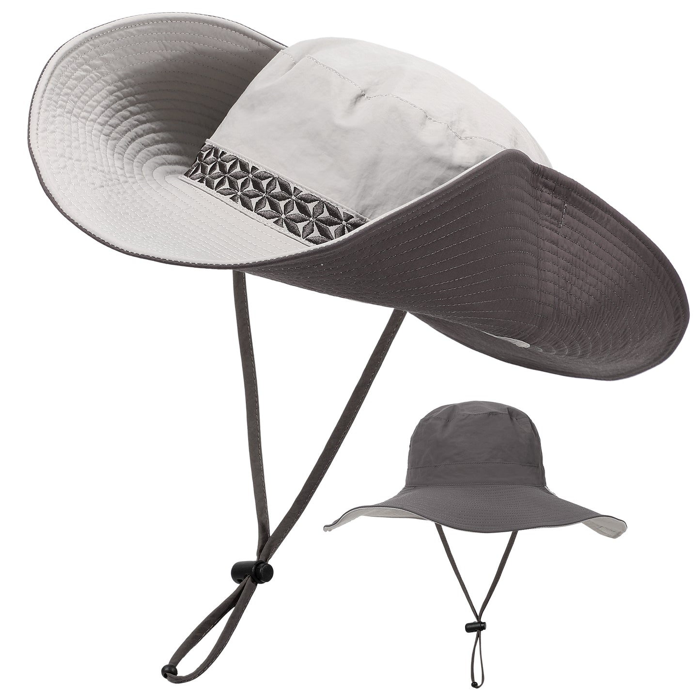 Wide Brim Reversible  Sun Hat
