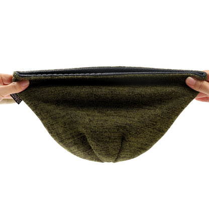 Reversible Fleece Lined Knitted Beanie