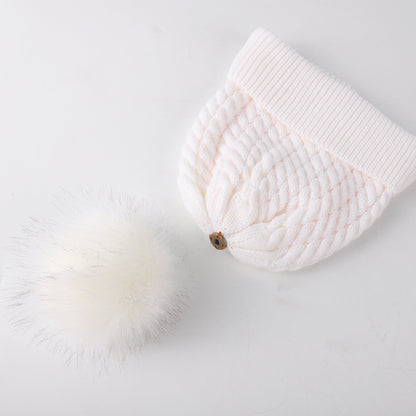 Pom Satin Lined Beanie